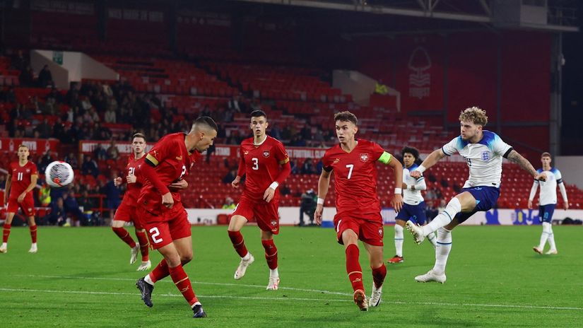 Istorijska blamaža Srbije u Engleskoj! Orlići primili devet golova, a mogli su još
