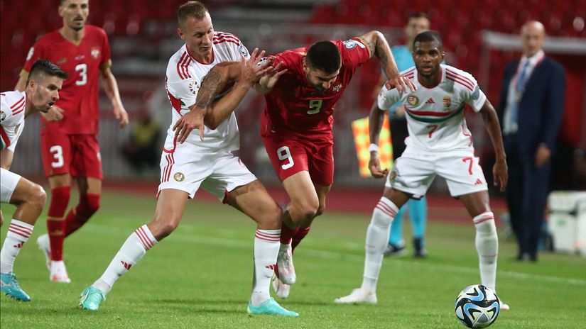 Adam Lang (Mađarska) i Aleksandar Mitrović (Srbija)