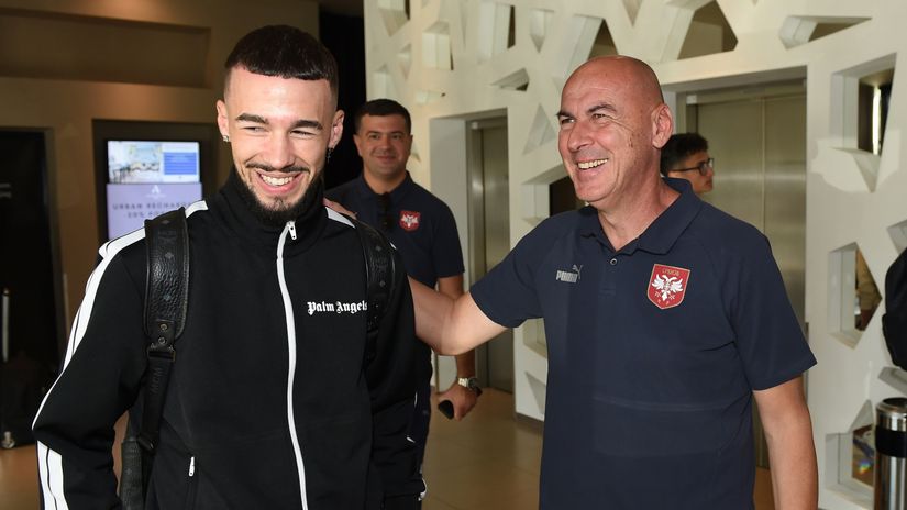 Mihailo Stevanović i Dušan Đorđević (©MN Press)