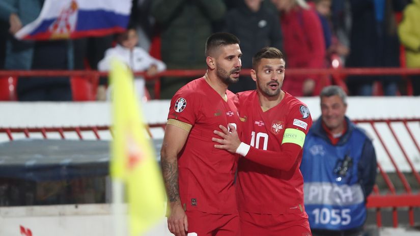 Aleksandar Mitrović i Dušan Tadić (©MN Press)
