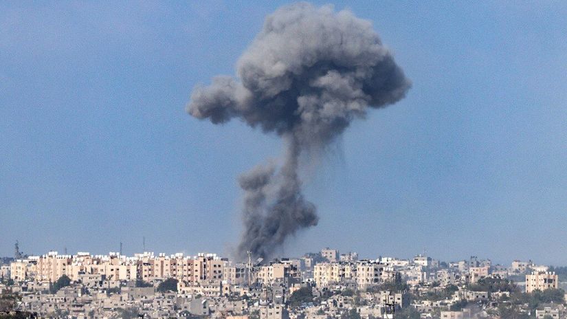 Eksplozija u Sderotu (©AFP)