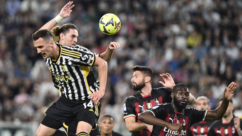 Detalj sa utakmice Milan - Juventus (Reuters)