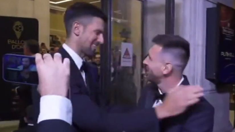 Novakov zagrljaj sa Mesijem, pa neočekivani smeč Amerikancu: Ja sam novi igrač Milana