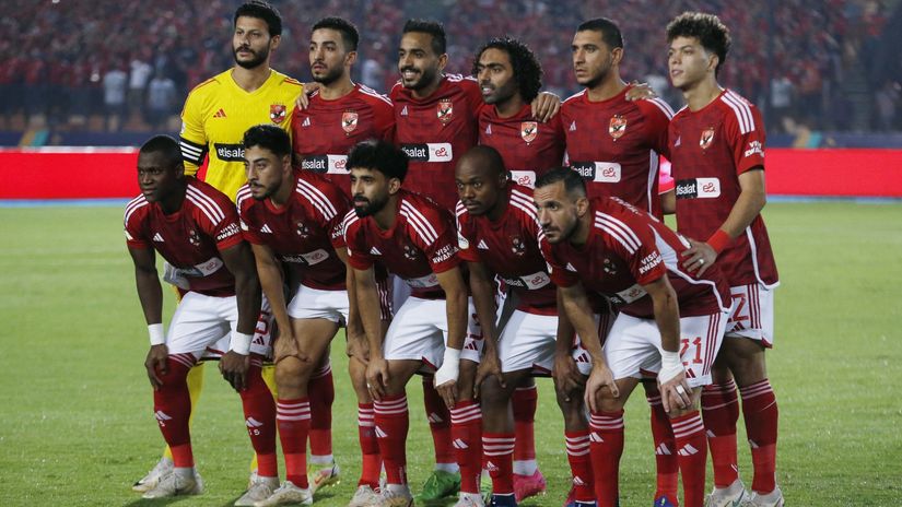 Fudbaleri Al Ahlija (©Reuters)