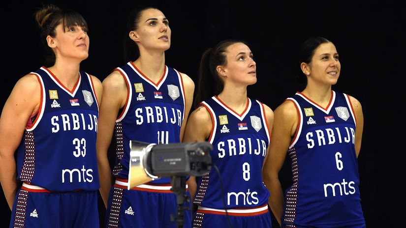 Košarkašice Srbije (Foto: MN Press)