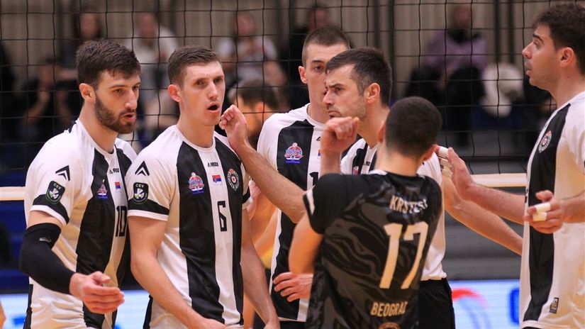 Odbojkaši Partizan (©CEV)
