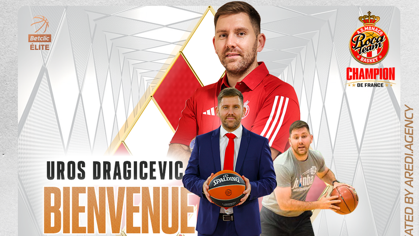 Uroš Dragićević (Screenshot - asmonaco.basketball)