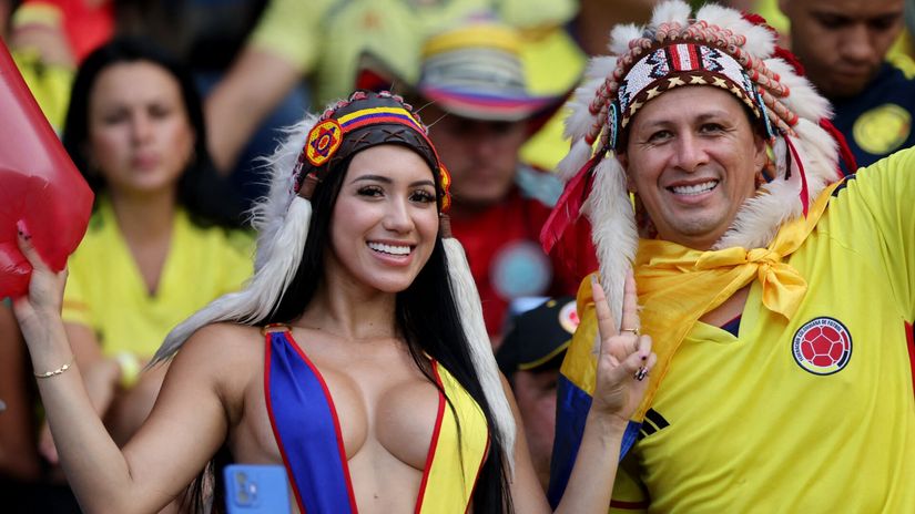 Navijači Kolumbije (foto: Reuters)