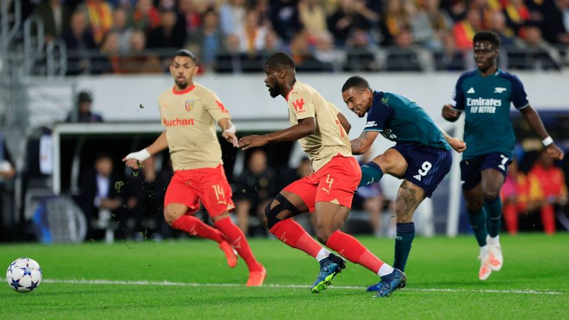 Gol Gabrijela Žezusa (Arsenal) protiv Lansa