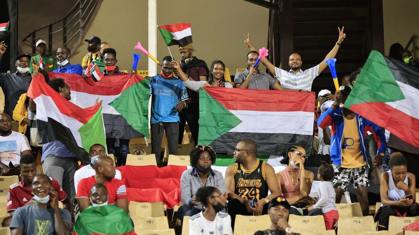 Sudanski navijači (©Reuters)