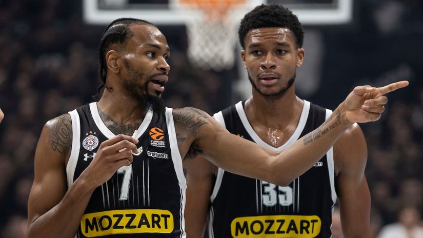 Košarkaši Partizana (©Starsport)