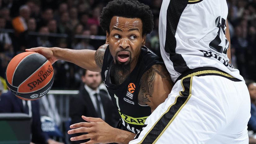 Kevin Panter (Partizan Mozzartbet) na meču sa Virtusom