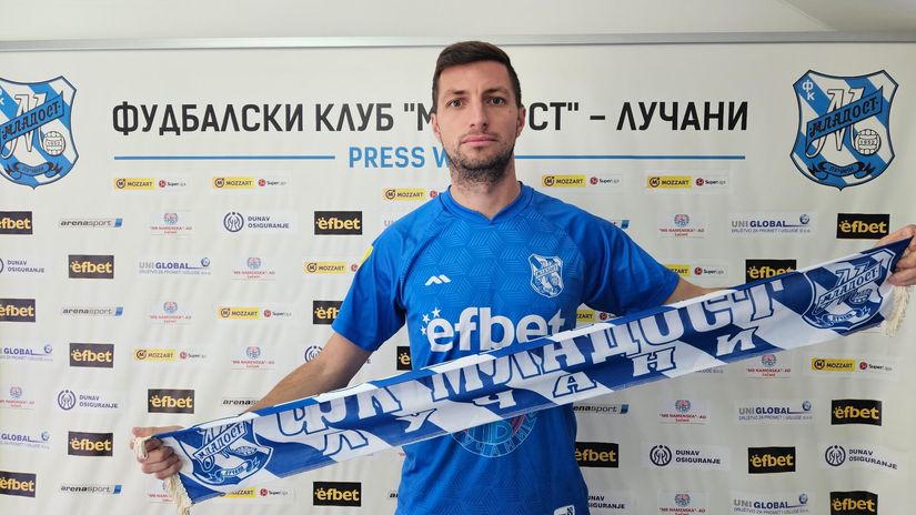 Aleksandar Pejović ponovo u Lučanima (@FK Mladost Lučani)