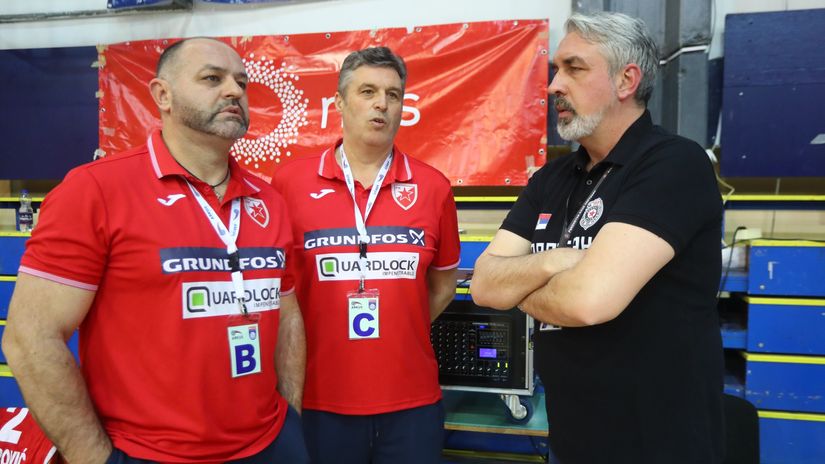 Aleksandar Blagojević (desno), novi sportski direktor Pančevaca (©MN Press)