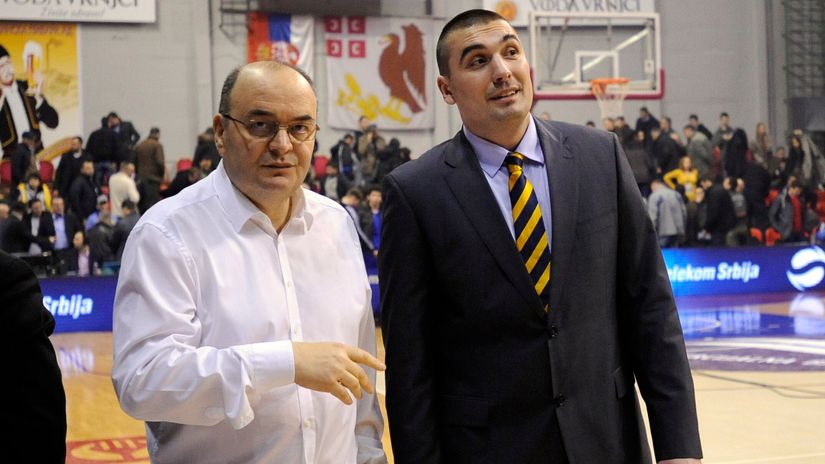 Duško Vujošević i Dejan Milojević (©MN Press)