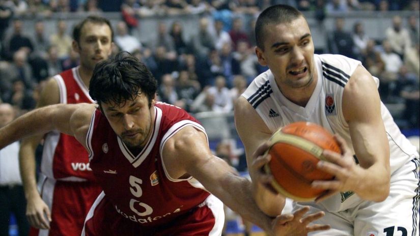 Dejan Milojević protiv Olimpijakosa (Foto: MN Press)