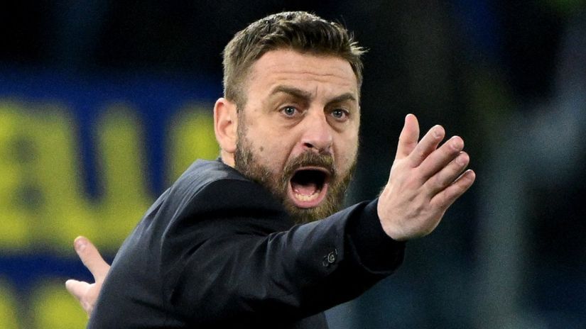 Danijele De Rosi, trener Rome (Reuters)