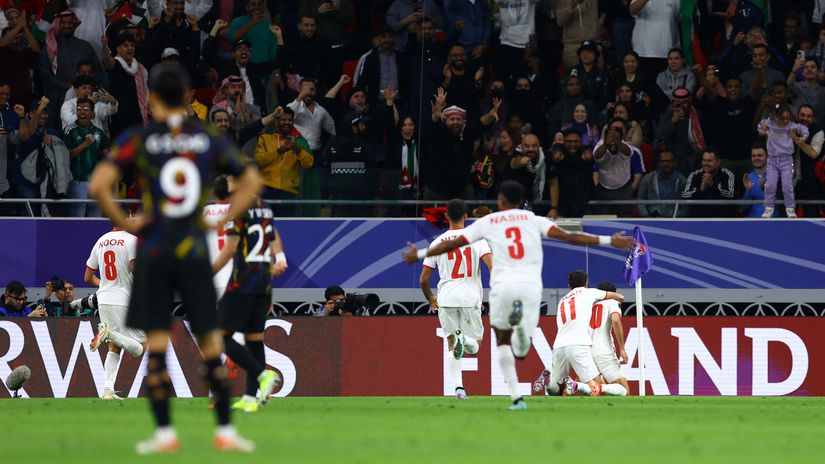 Slavlje fudbalera Jordana (Reuters)