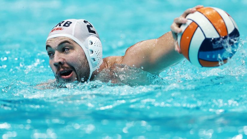 Dušan Mandić (©European Water Polo Championship 2024)