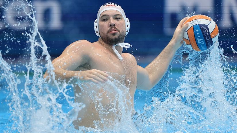 Dušan Mandić (©European Water Polo Championship 2024)