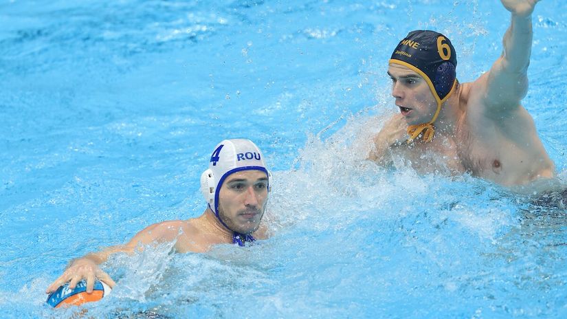 Tudor Andrej Fulea i Vlado Popadić (©European Water Polo Championship 2024)