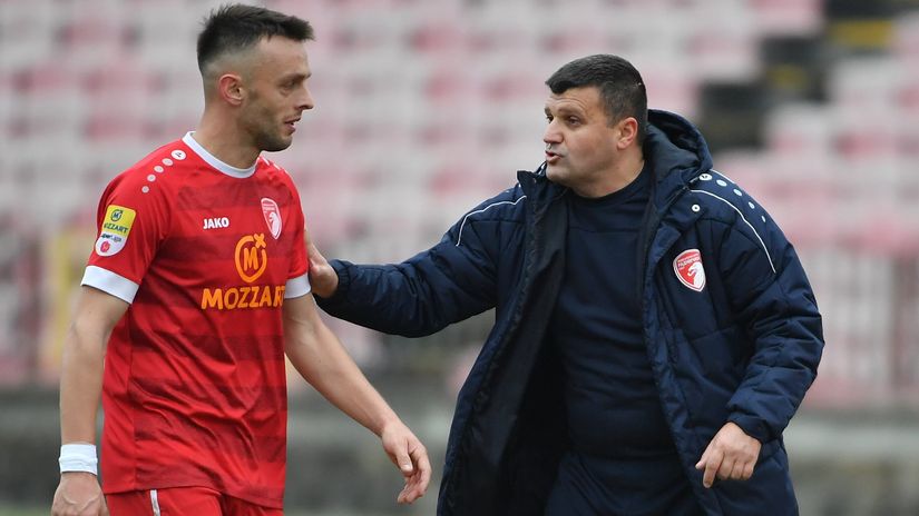 Ljubiša Pecelj i Feđa Dudić (©MN Press)