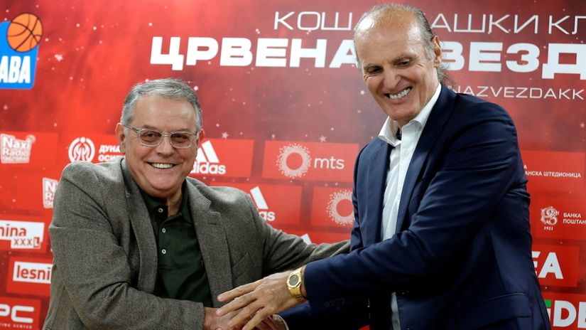 Nebojša Čović i Duško Ivanović (© Star sport)