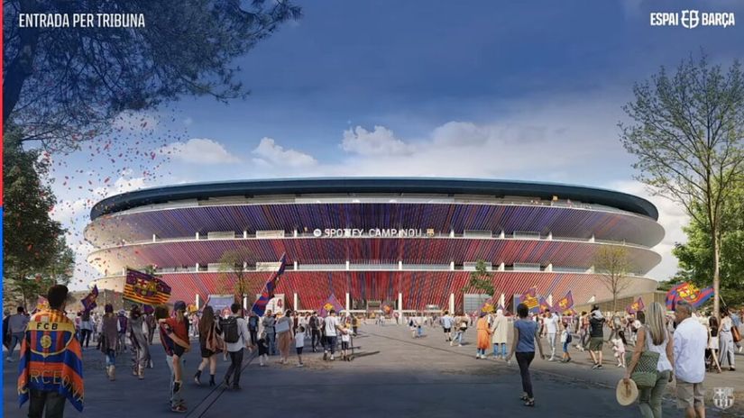 Najveći stadion Evrope: Kamp Nou će izgledati impresivno