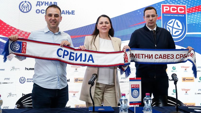 Boris Rojević, Milena Delić i Marko Vujin (©Starsport)
