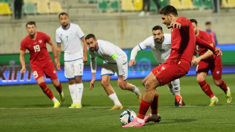 Mitrović protiv Kipra (©MN Press)