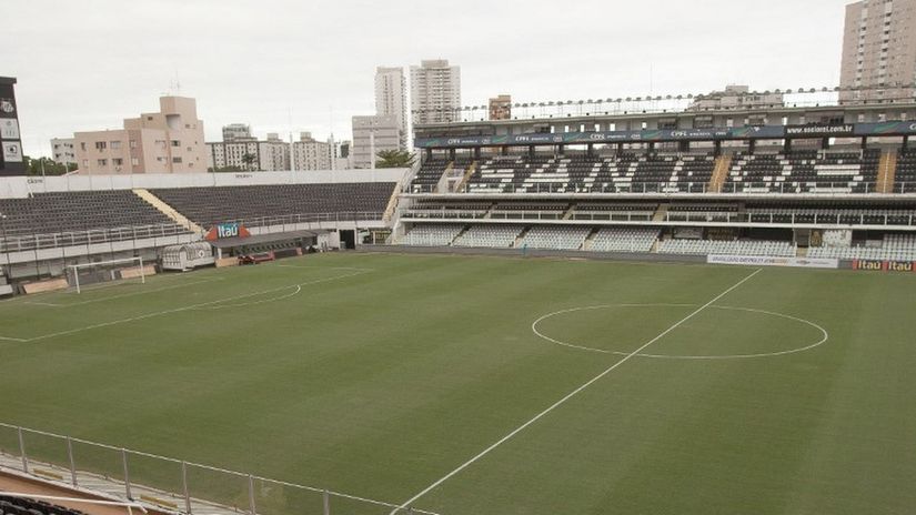 Stadion Santosa Vila Belmiro (©AFP)