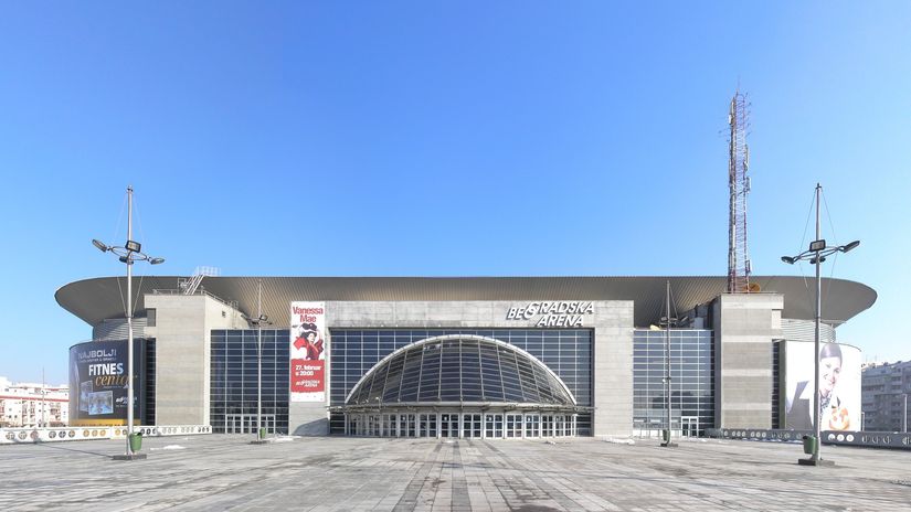 Beogradska arena (©Wikipedia)