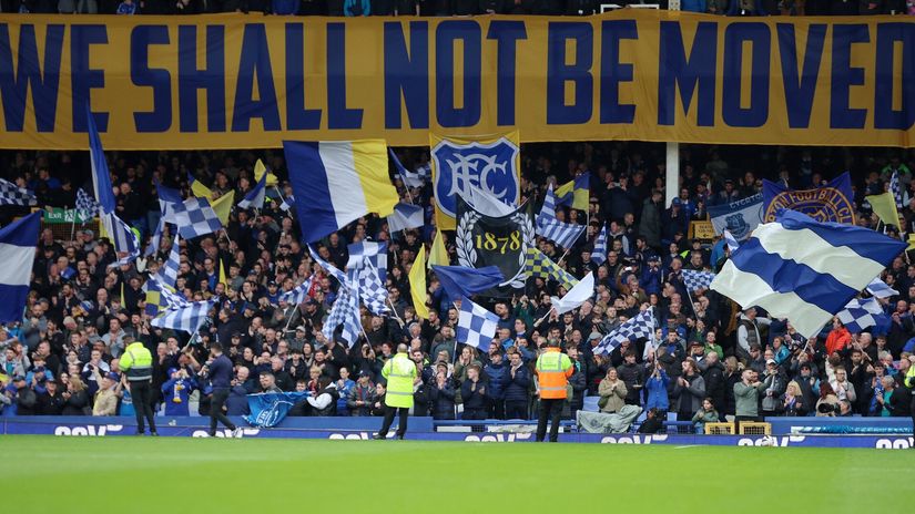 Navijači Evertona (©Reuters)