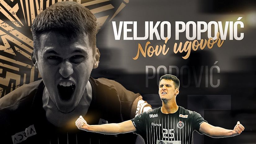 Veljko Popović (©RK Partizan)
