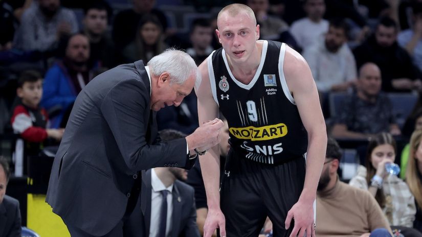 Željko Obradović i Alen Smailagić (© Star sport)