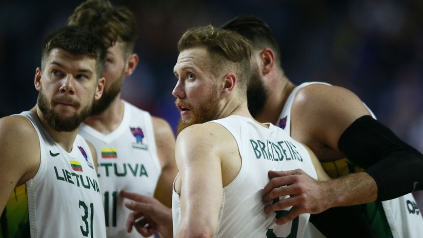 Košarkaši Litvanije (©Reuters)