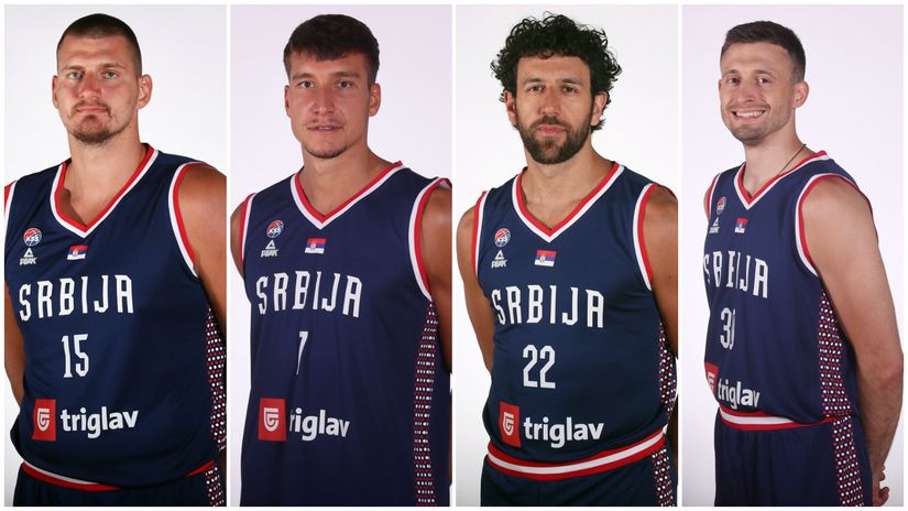 Jokić, Bogdanović, Micić i Avramović (© Star sport)