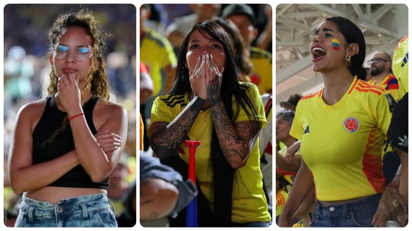 Kolumbijske navijačice (©AFP)