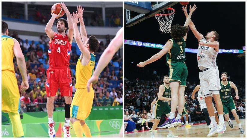 Detalj iz duela u polufinalu 2016. i sa pripremnog meča u julu ove godine (©FIBA, ©Star Sport) 