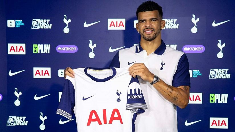 Dominik Solanke u Totenhemu (©Tottenham)