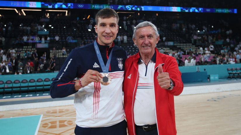 Bogdan Bogdanović i Svetislav Pešić (©MN Press)