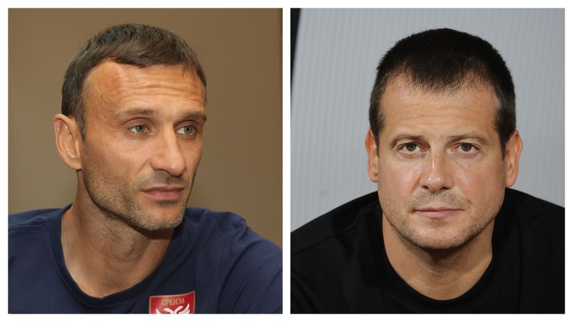 Jovan Damjanović i Nenad Lalatović (©MN Press)