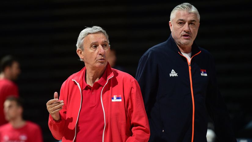 Svetislav Pešić i Predrag Danilović (©Star Sport)