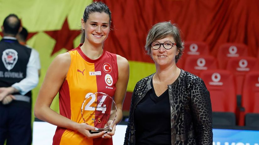 Katarina Dangubić (© Turkish Volleyball Federation))