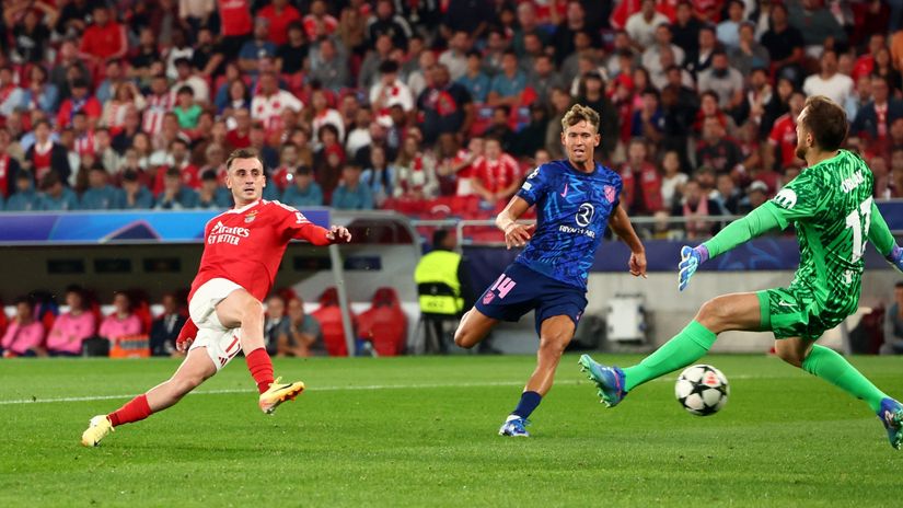 Prvi gol Benfike (©Reuters)