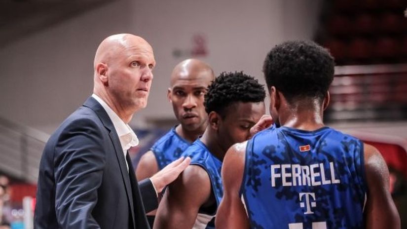 Andrej Žakelj i Jogi Ferel (ABA/Igokea/Marija Vuruna)