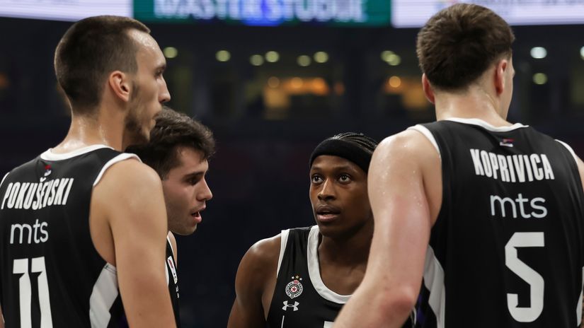 Košarkaši Partizan Mozzart Beta (©Star Sport)