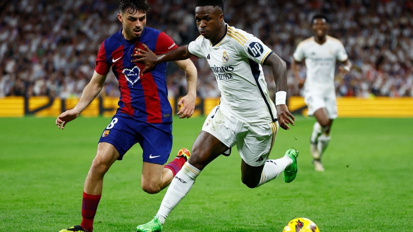 Pedri (Barselona) i Vinisijus Žunior (Real Madrid)