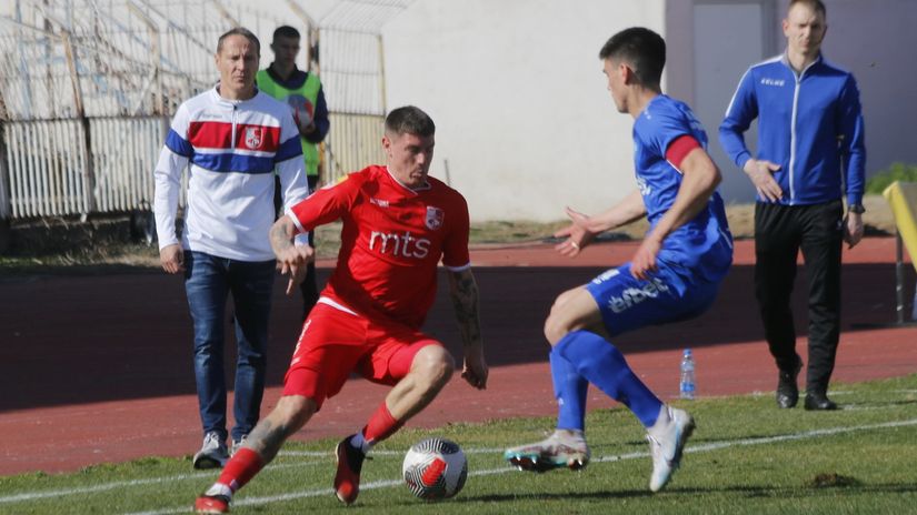 Nikola Trajković i Vanja Ilić (@FK Radnički)