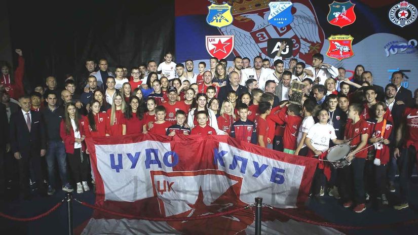 Slavlje DŽK Crvena zvezda